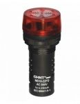 CHINT Сигнализатор звуковой ND16-22FS Φ22 мм красный LED АС/DC24В (арт. 593202) в Челябинске фото